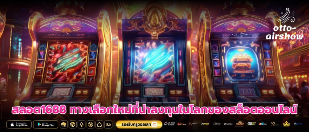 สลอต1688 ทางเลือกใหม่ที่น่าลงทุนในโลกของสล็อตออนไลน์